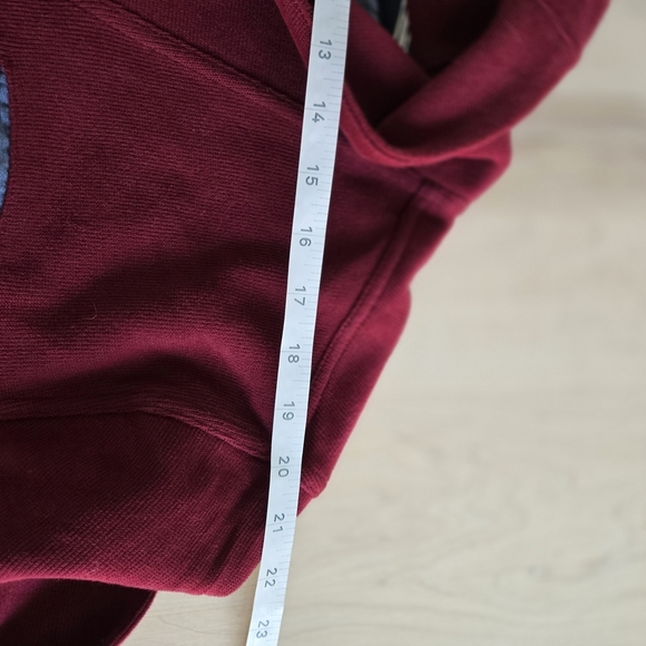 Tommy Hilfiger Raspberry Red Collar Sweater - Picture 11 of 13